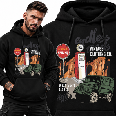 BLUZA Z KAPTUREM ENDLESS WODS
